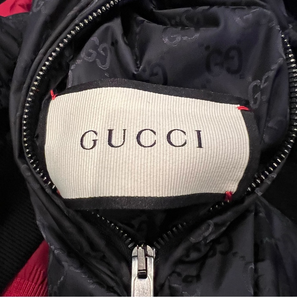 Authentic Gucci Reversible Lightweight Bomber Men… - image 10